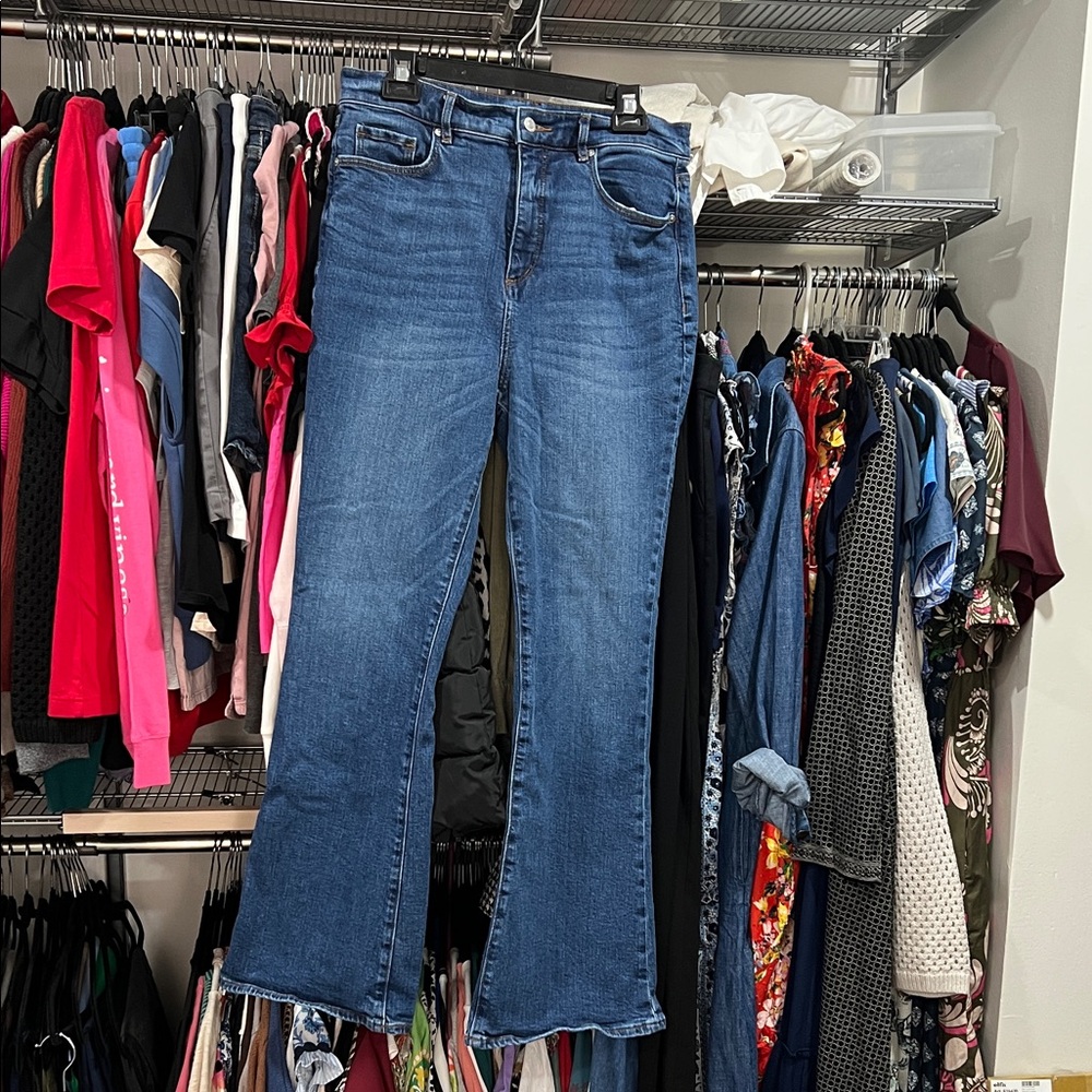 Loft slim flare Blue Women's Jeans